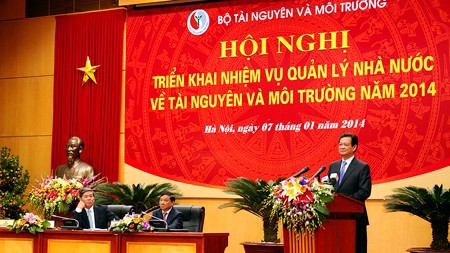 Bộ Tài nguyên và Môi trường tập trung triển khai Luật Đất đai (sửa đổi) trong năm 2014 - ảnh 1